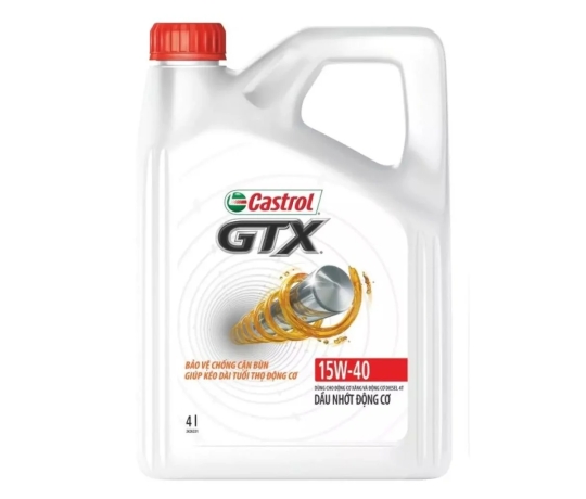 Dầu động cơ Castrol GTX 15W40 SM/CF